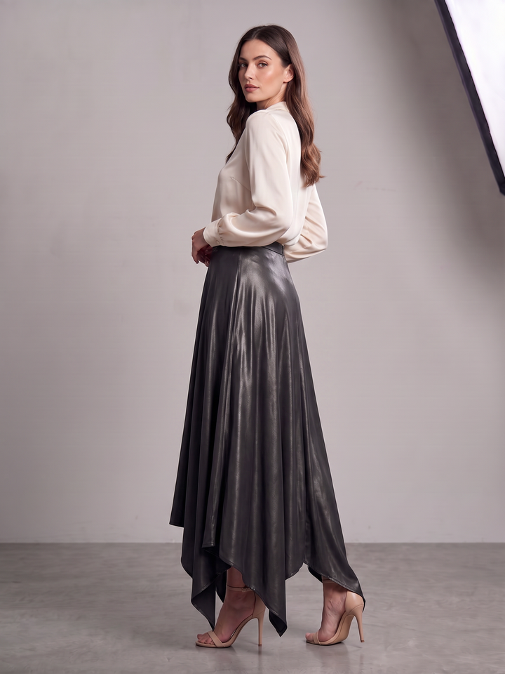 Zephyr | Siphon Pleated Maxi Skirt