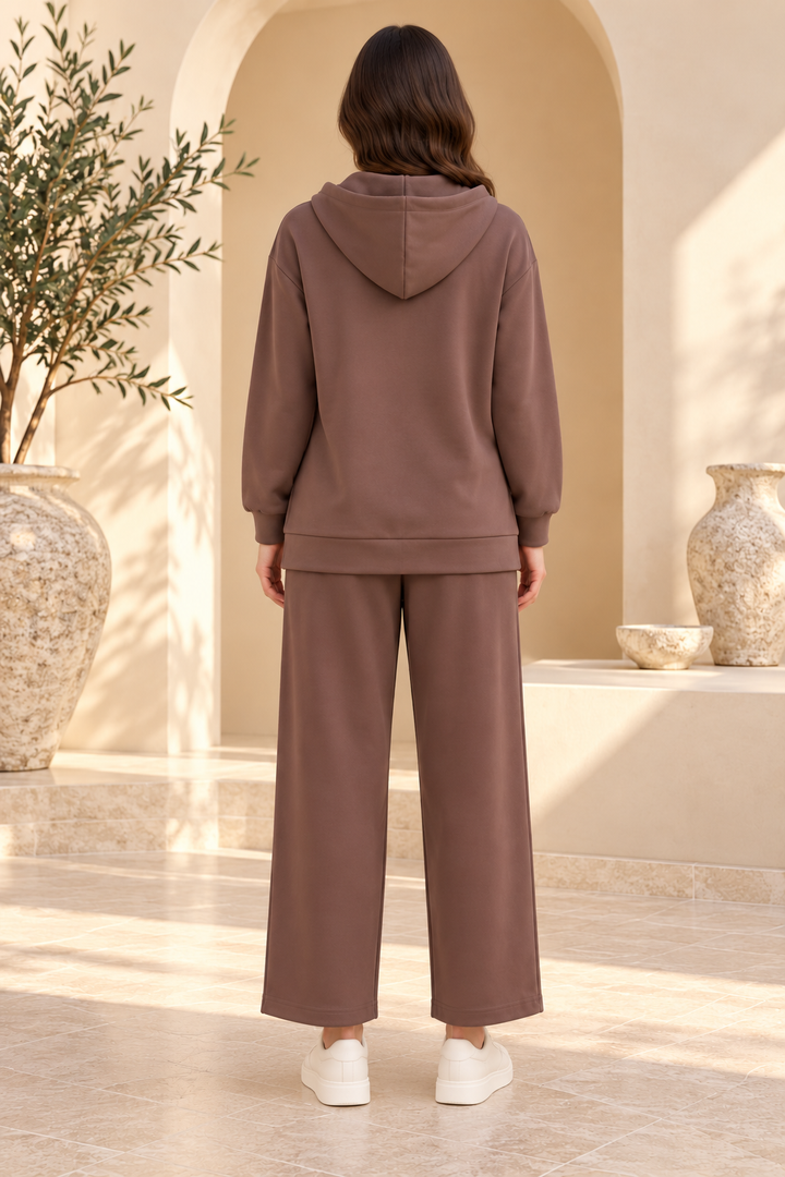 Thorne | Hooded Zip-Front Pant Set