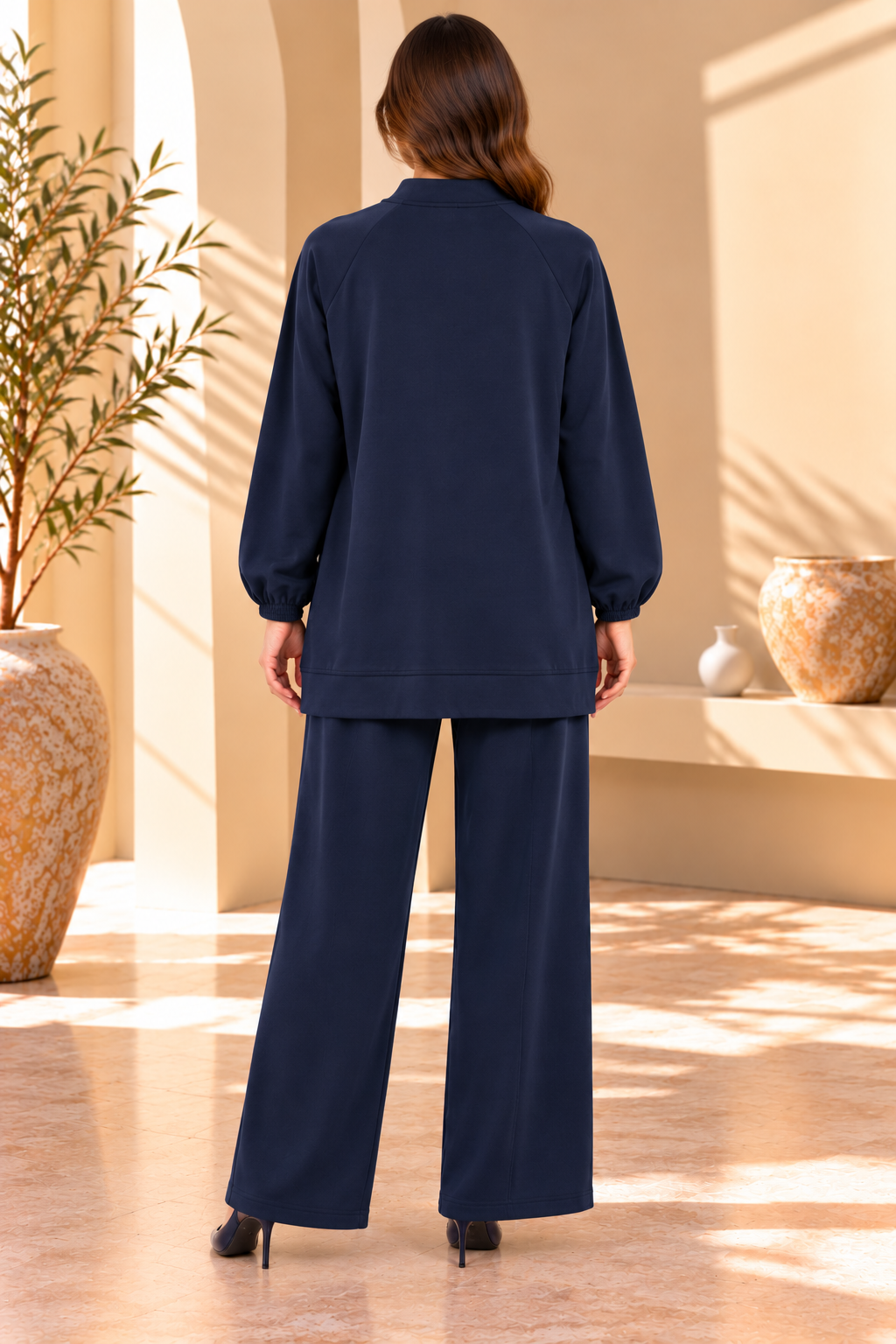 Marcellina | Studded Button-Front Two-Piece Pant Set