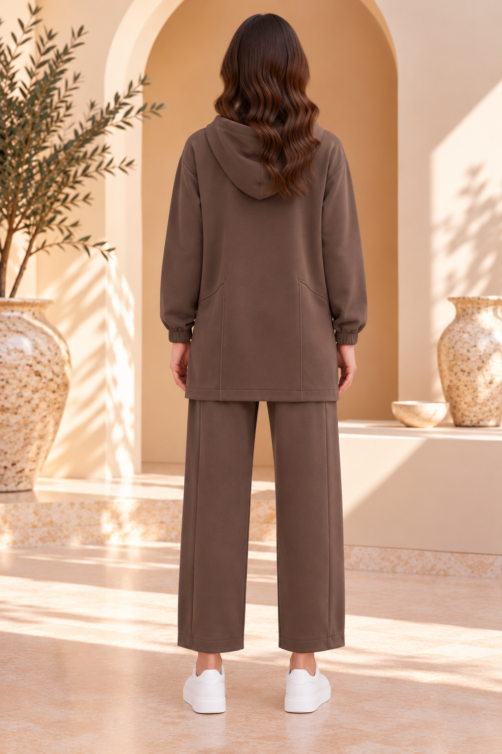 Thandie | Hooded Zip-Front Pant Set