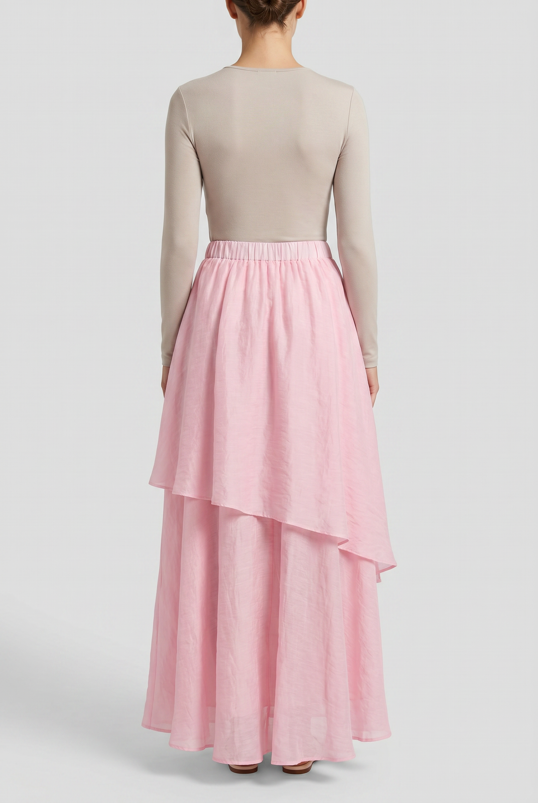Petunia | Floral-Sash Wrap Maxi Skirt