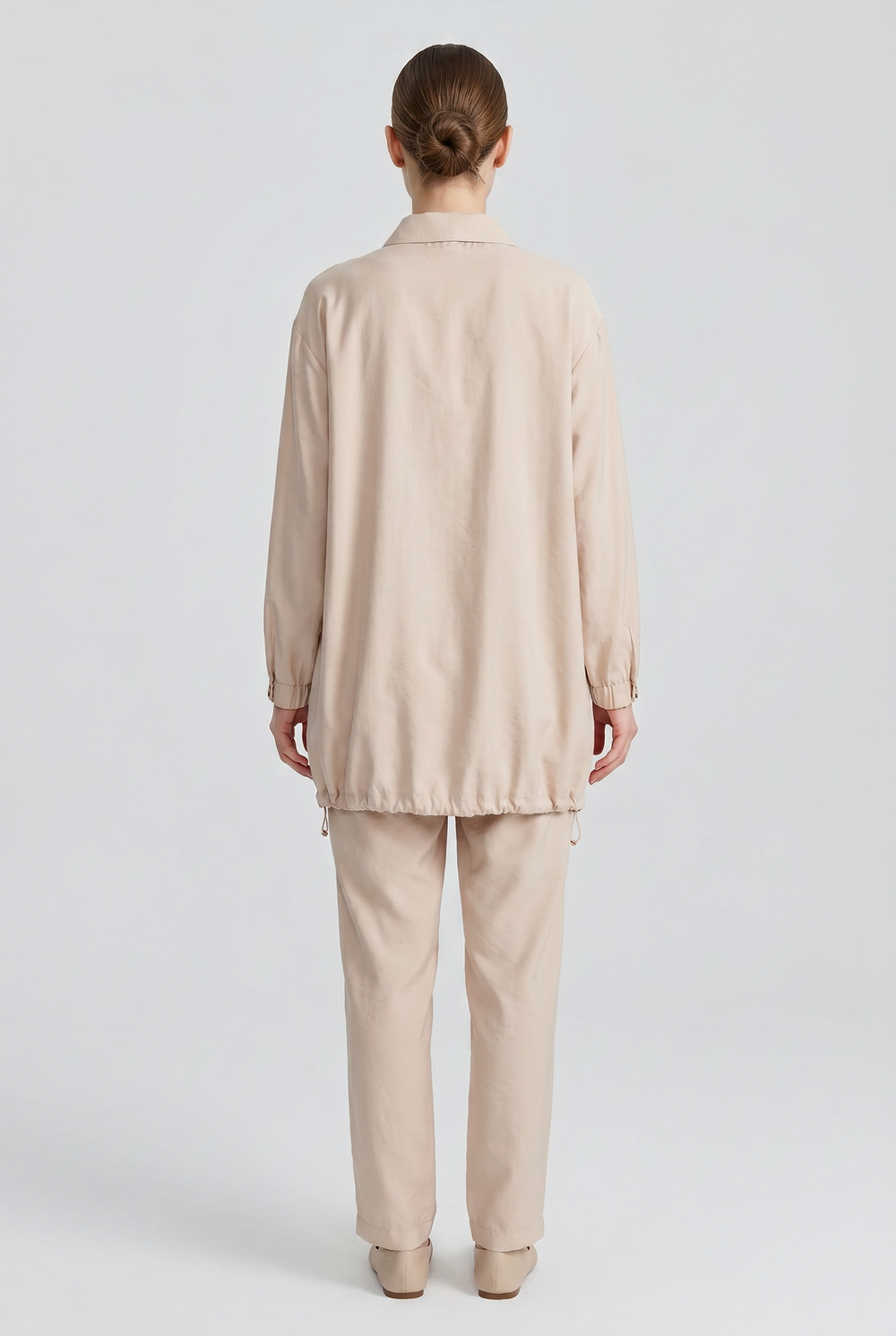 Fenwick | Zip-Front Patch-Pocket Tunic Set