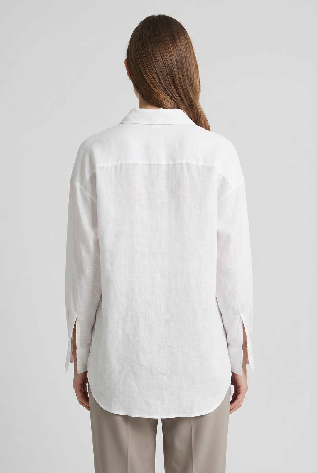 Marigold | Silver-Beaded Stripe  Shirt