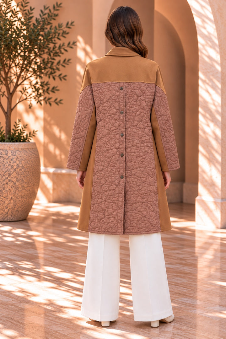 Kestrel | Jacket — Brown (back)