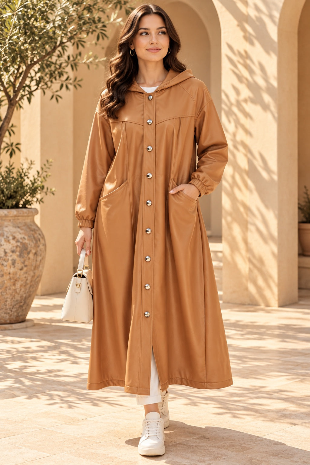 Malva | Cape — Camel (front)