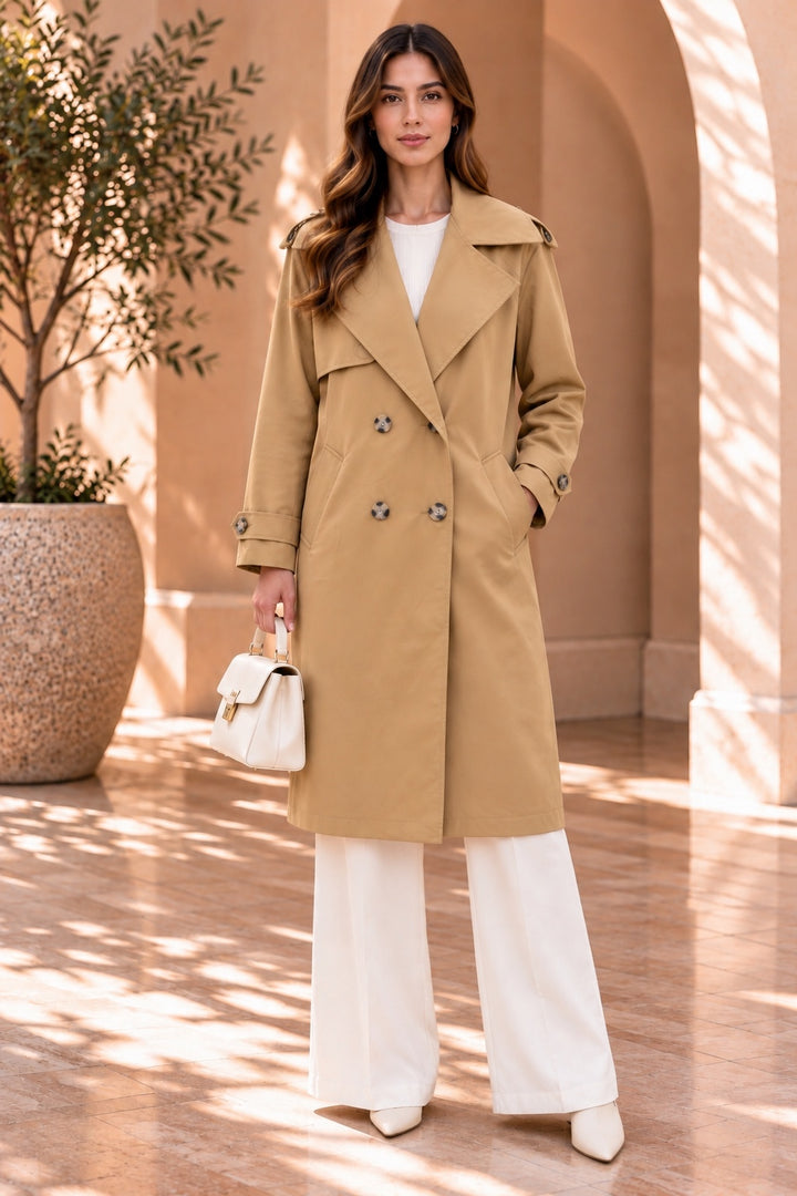 Yolande | Cape — Camel (front)